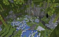 Lush caves is one of the biomes present in the game (Image via Mojang)